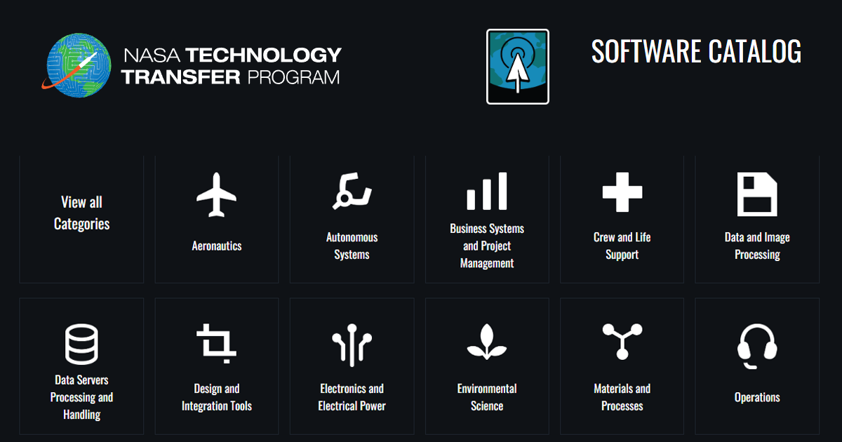 NASA Software Catalog 23/24 YAZU!